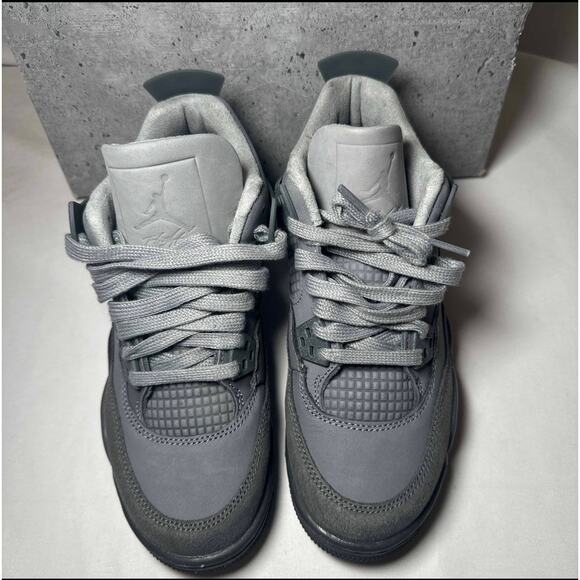 Size 4.5 - Nike Air Jordan 4 Retro SE GS Wet Cement Men's Shoes Ships Now - Picture 4 of 10